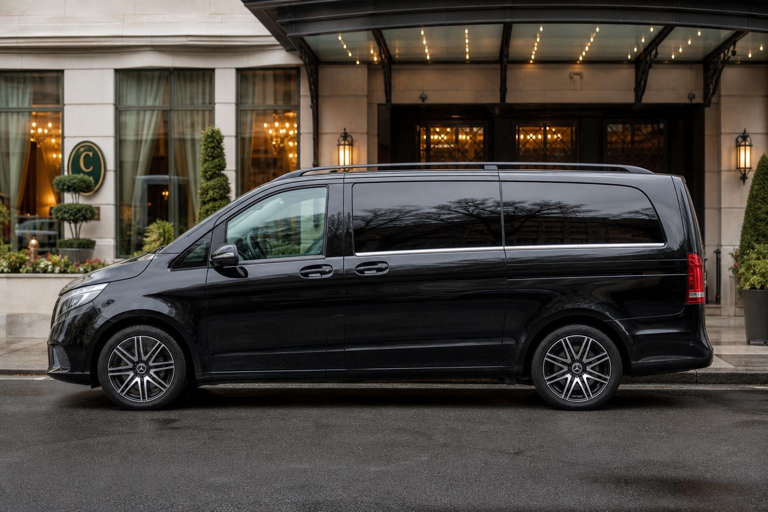 Eight-seat minibus shown in the Airport Transfers 365 fleet