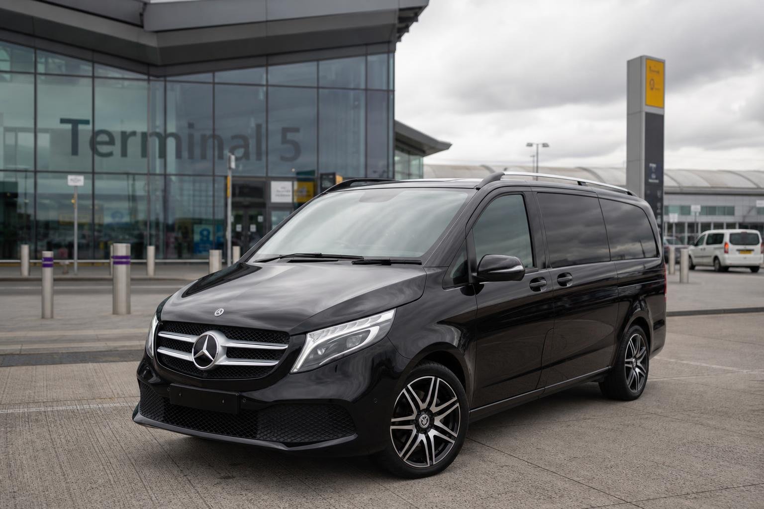 People carrier shown in the Airport Transfers 365 fleet